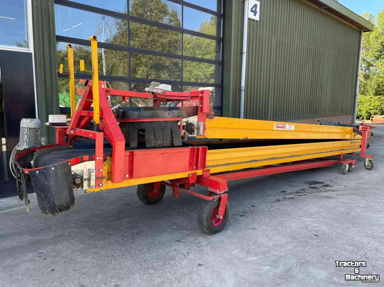 Telescopic conveyor Spinnekop Duoband