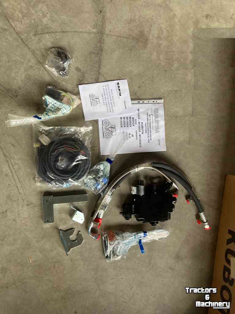 Diverse new spare-parts Kubota Hydraulisch aanhangwagen remventiel MGX serie