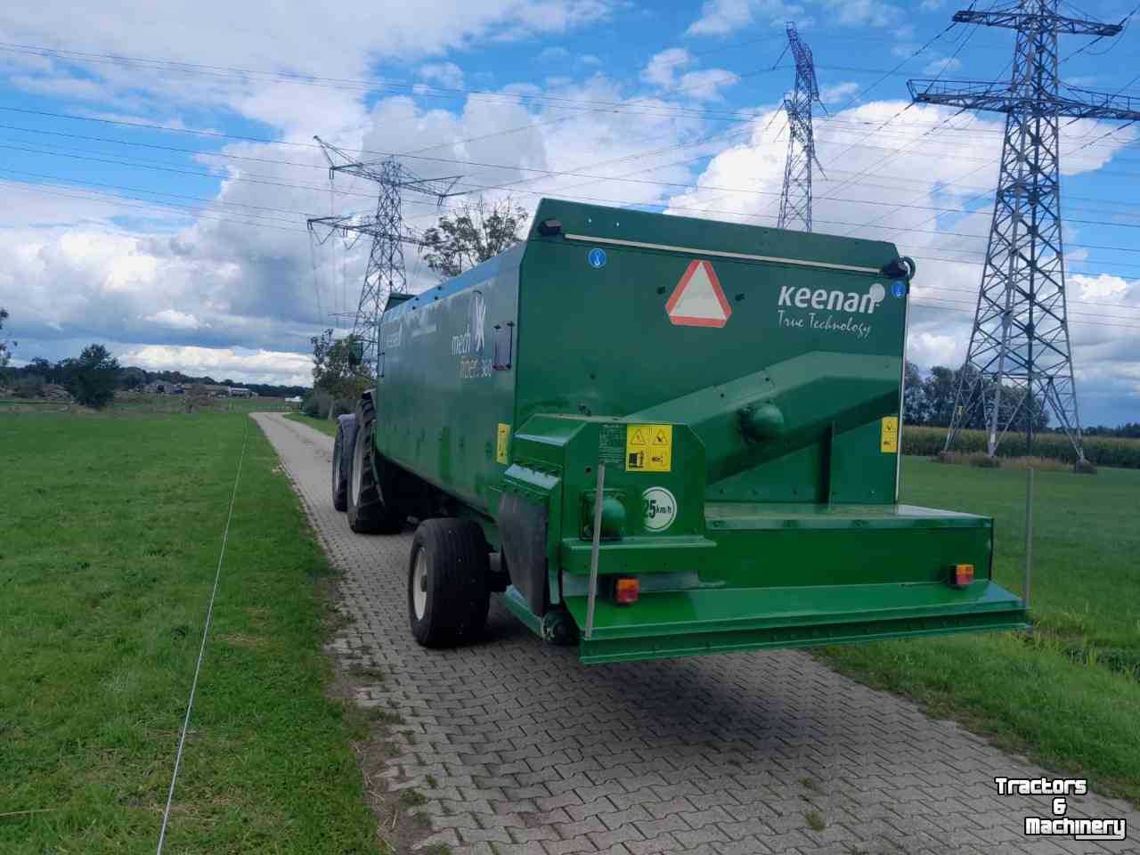 Horizontal feed mixer Keenan MF 360