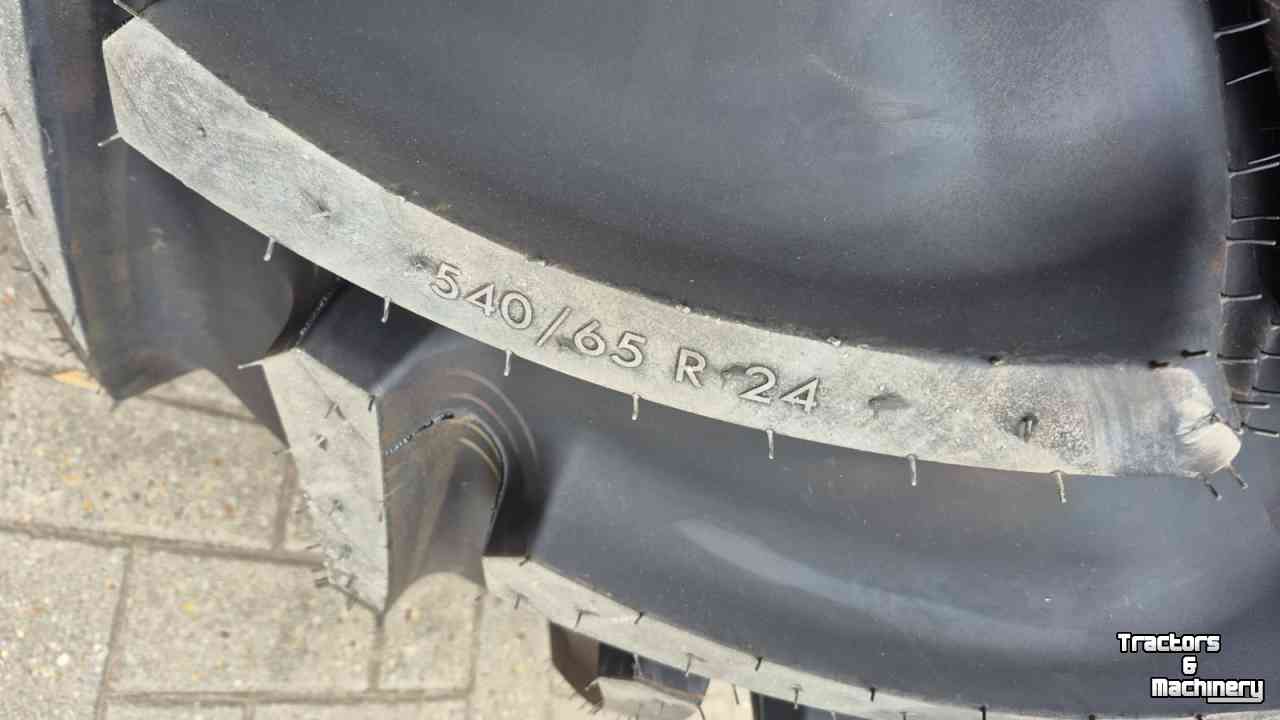 Wheels, Tyres, Rims & Dual spacers  Mitas 540/65R24 NEW 100% + Mitas 600/65R38 NEW 100%