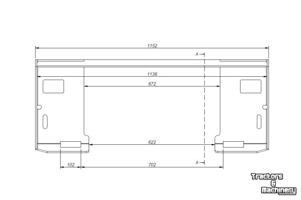 Other attachments and accessories Qmac Aanlasframe voor BOBCAT SCHRANKLADER type S 100 t/m S 850