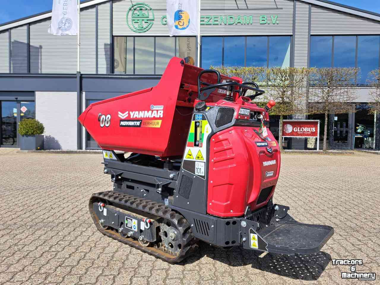 Tracked Earth-dumper Yanmar C08 Hi-Tip