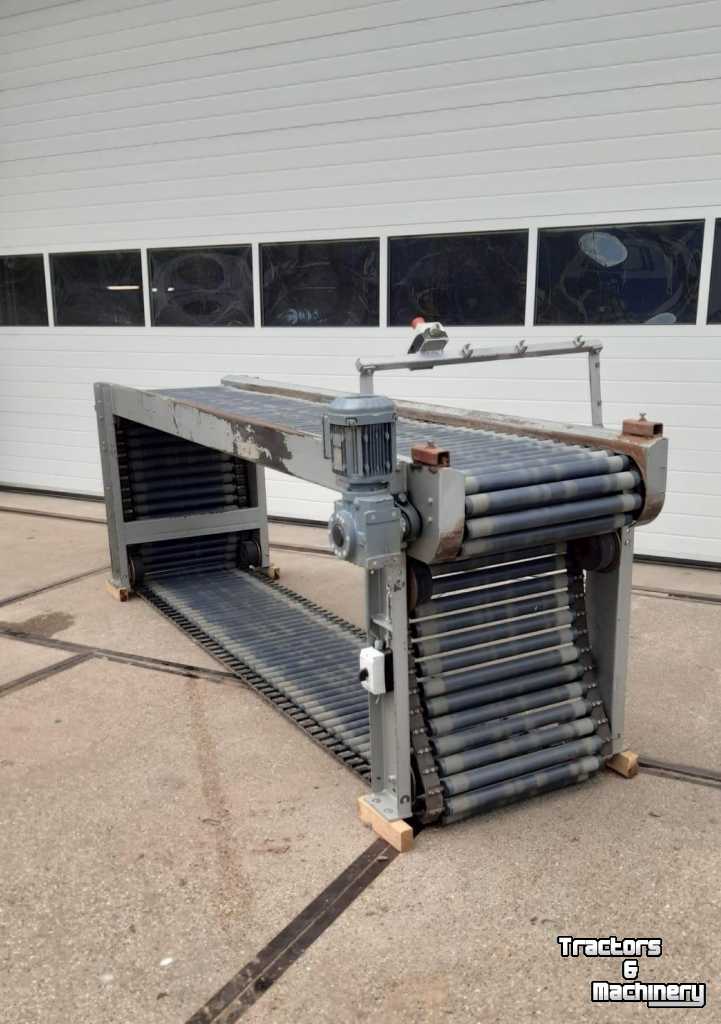 Inspection units Grisnich Rollenleestafel roller inspection belt rollenverlesetisch