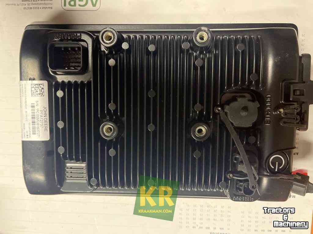GPS steering systems and attachments John Deere G5 Display
