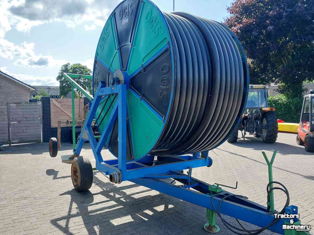 Irrigation hose reel Ocis 100 G 380 beregeningshaspel