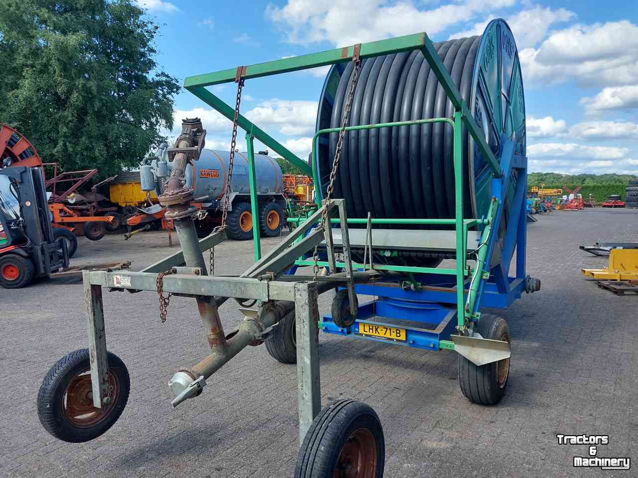 Irrigation hose reel Ocis 100 G 380 beregeningshaspel