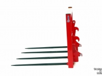 Bale spike / Bale spear Qmac Balenvork Balendrager Balentransportgaffel 4-tands