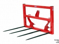 Bale spike / Bale spear Qmac Balenvork Balendrager Balentransportgaffel 4-tands