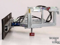 Manure scraper Qmac Modulo rubber manure scraper 2100mm hook up Thaler