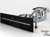 Manure scraper Qmac Modulo rubber manure scraper 2100mm hook up Thaler