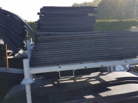 Manure scraper Qmac 50% op 2e keus Rubbermatten voor sneeuwschuif - mestschuif met staalinlage