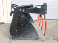 Silage Grabbucket / Grabfork Giant PLKB-K2-1400-EUR Pelikaanbak silagegrijper hydraulische bovenklem mestbak mestgrijper Euro voorlader aankoppeling