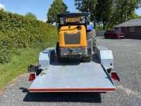 Low loader / Semi trailer Heuvelmans Transportwagen machinetransporter oprijwagen