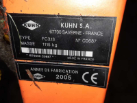 Mower Kuhn FC 313 lift control