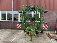 Tedder Krone KWT11.22/10 T Getrokken Cirkelschudder op Transportwielstel