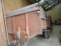 Dumptrailer  Enkelas kipper in klantoverdracht