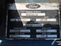 Tractor Ford 5600 Ford trekker tractor