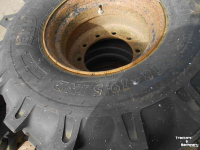 Wheels, Tyres, Rims & Dual spacers Michelin 445/70r19,5