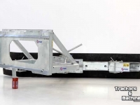 Snow Removal Equipment Qmac Modulo Rubber snow scrapers 2400mm fits Mustang