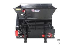 Sawdust spreader for boxes Qmac Instrooibak Zaagselverdeler 650 liter zaagselbak zaagselstrooier strooier