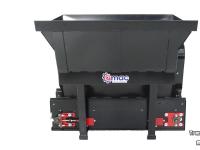 Sawdust spreader for boxes Qmac Instrooibak Zaagselverdeler 650 liter zaagselbak zaagselstrooier strooier
