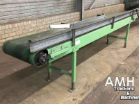 Conveyor  3670X520 MM TRANSPORTBAND VLAKKE BAND FLAT BELT CONVEYOR BELT FLACHBAND FÖRDERBAND