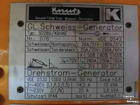 Welder  Kirsch SD280 Las aggregaat Diesel