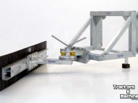 Manure scraper Qmac Gummischieber für Gülle mit Terex anbau