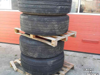 Wheels, Tyres, Rims & Dual spacers  385/65X22.5 75%