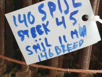 Diverse used spare-parts  Diverse Zeefbanden