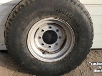 Wheels, Tyres, Rims & Dual spacers Trelleborg 300/80-15.3