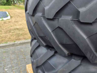 Wheels, Tyres, Rims & Dual spacers Trelleborg 650/65R42, Fendt 700,800