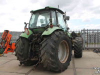 Tractor Deutz-Fahr Agrotron 120 MK3 schadetrekker Herder onderbouwframe 7-liter Deutz motor tractor defect