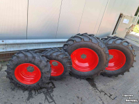 Wheels, Tyres, Rims & Dual spacers  480/65R28 + 340/65R18