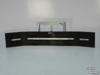 Rubber yard scraper Qmac Modulo rubber erfschuif straatschuif wegenschuif aanbouw Schaffer