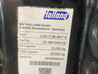 Truck  SAF-Holland LGH O 80-46 F S steunpoten