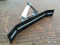 Rubber yard scraper GRS Rubber schaven 2.65m lepelinsteek 3 punt