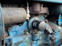 Tractor Ford 4000 met balendrager / balenklem