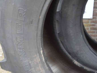 Wheels, Tyres, Rims & Dual spacers Firestone 580/70r42 demontage