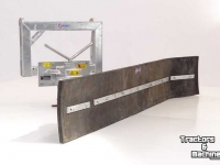 Other parts and accessories Qmac Rubber yard scrapers 2.40 mtr hookup Weideman