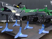 Disc harrow Awemak OBALIX Vleugelschaar Stoppel groenbemester Cultivator (smaragd)