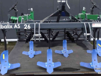 Disc harrow Awemak OBALIX Vleugelschaar Stoppel groenbemester Cultivator (smaragd)