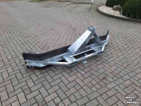 Rubber yard scraper  Rubberschuif 2,55 m / Modderschuif / Wegenschuif
