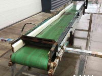 Conveyor  3700X400 MM TRANSPORTBAND VLAKKE BAND FLAT BELT CONVEYOR BELT FLACHBAND FÖRDERBAND