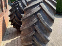 Wheels, Tyres, Rims & Dual spacers Alliance 800/65R32 Agristar banden op 10 gaats velg