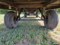 Agricultural wagon Kersten 8 a 10 tons balenwagen 700x250cm