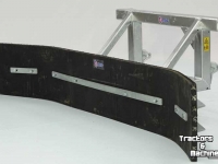 Rubber yard scraper Qmac Modulo Rubber matting scraper 210cm hookup Euro