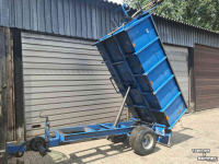 Dumptrailer Jako Tiger 20 S kipper kiepwagen kippertje kiepertje landbouwkieper landbouwkipper compact