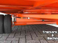 Low loader / Semi trailer  18 tons industrie aanhanger