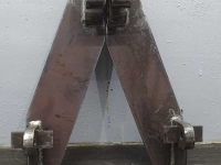 Quick hitches  snelwissel aanlas oren voor de shovel en verreiker